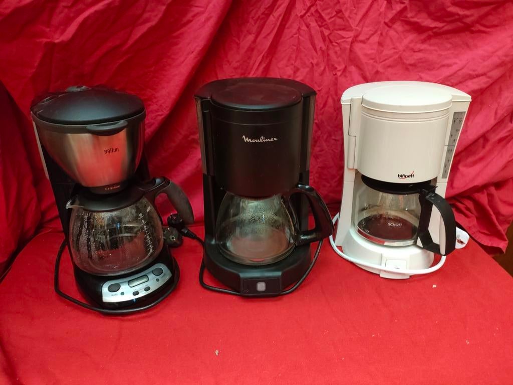 Cafetières 3 pièces, Enlèvement ou Envoi