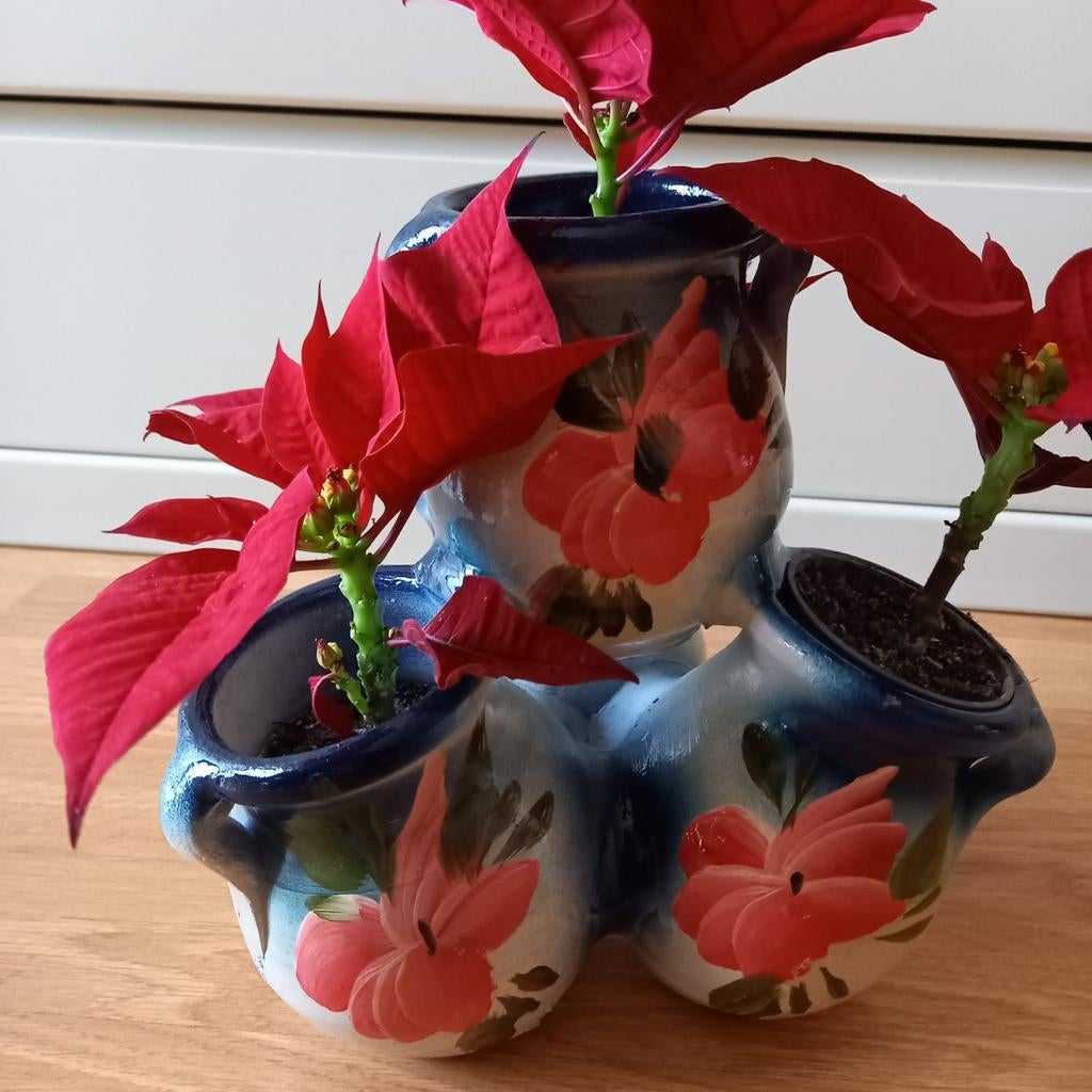 4 VOUDIG BLOEMPOTJE, Ophalen of Verzenden