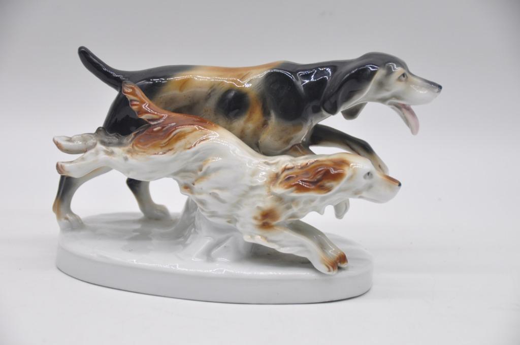 Karl Scheiding - Grafenthal - chiens de chasse - vers 1906, Enlèvement ou Envoi