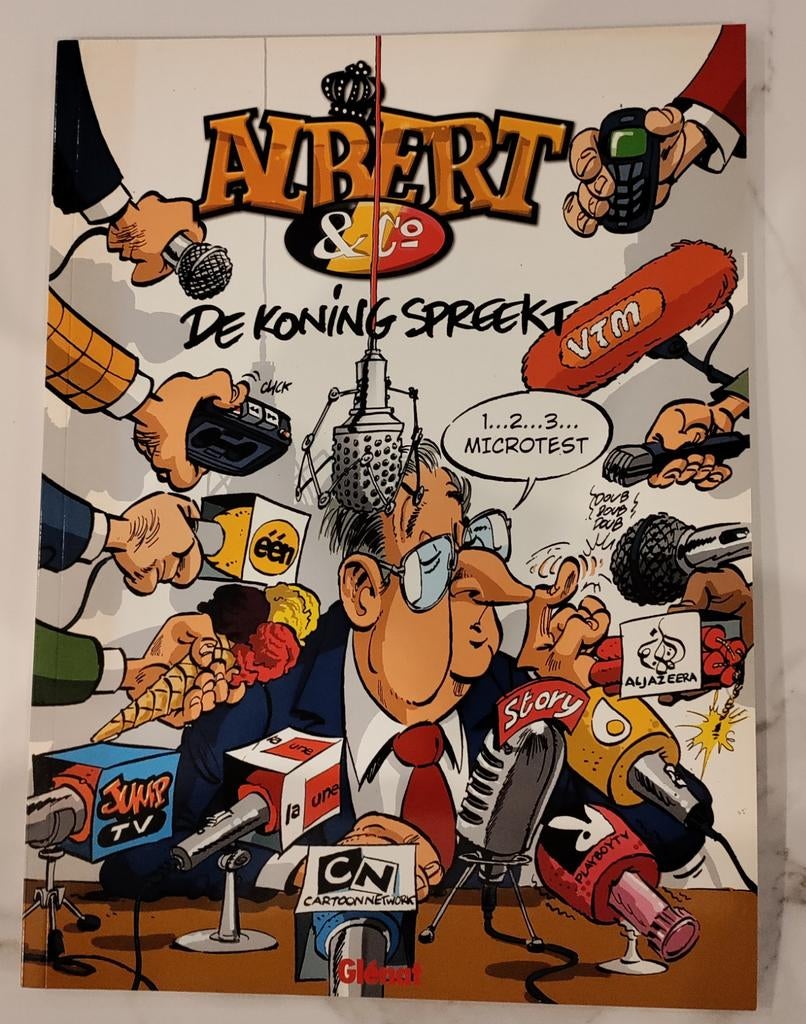 Strip: Albert &Co: De koning spreekt, Boeken, Ophalen, Nieuw