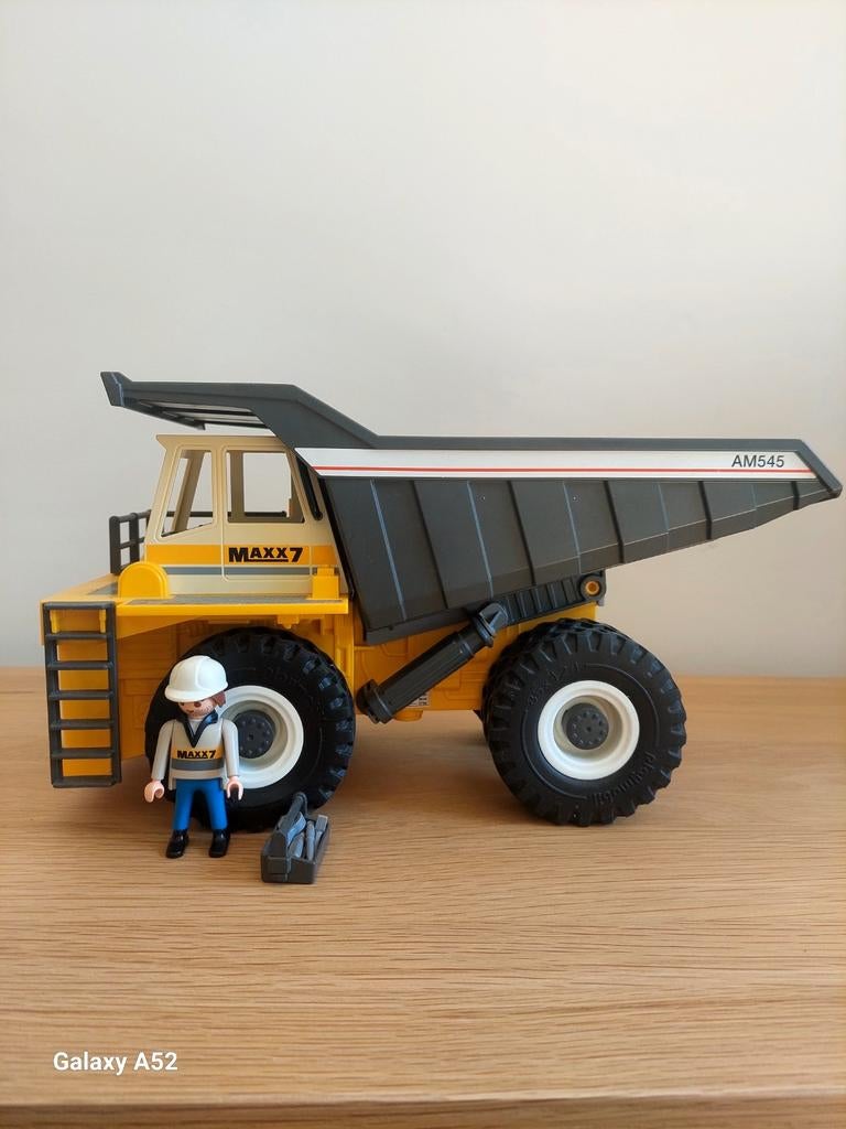 playmobil camion benne, Enlèvement