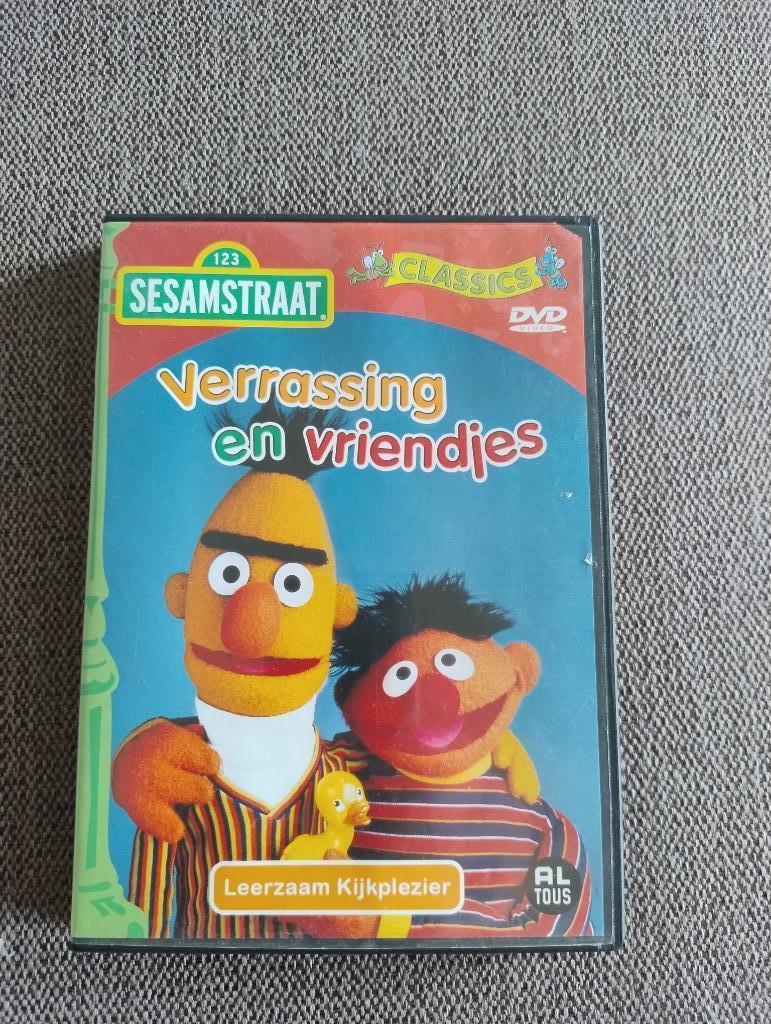 DVD Sesamstraat, Cd's en Dvd's, Dvd's | Kinderen en Jeugd, Alle leeftijden, Ophalen, Gebruikt, Educatief