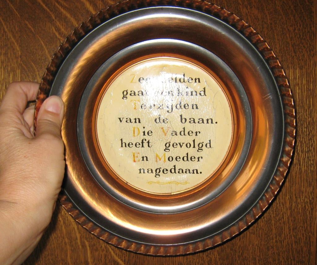 oude spreuk (*doe een prijsvoorstel !*), Ophalen