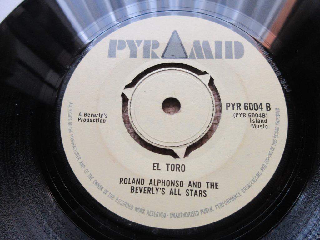 Pyramide SKA Roland Alphonso - El Toro  3 prong, Gebruikt, 7 inch, Single, Ophalen of Verzenden