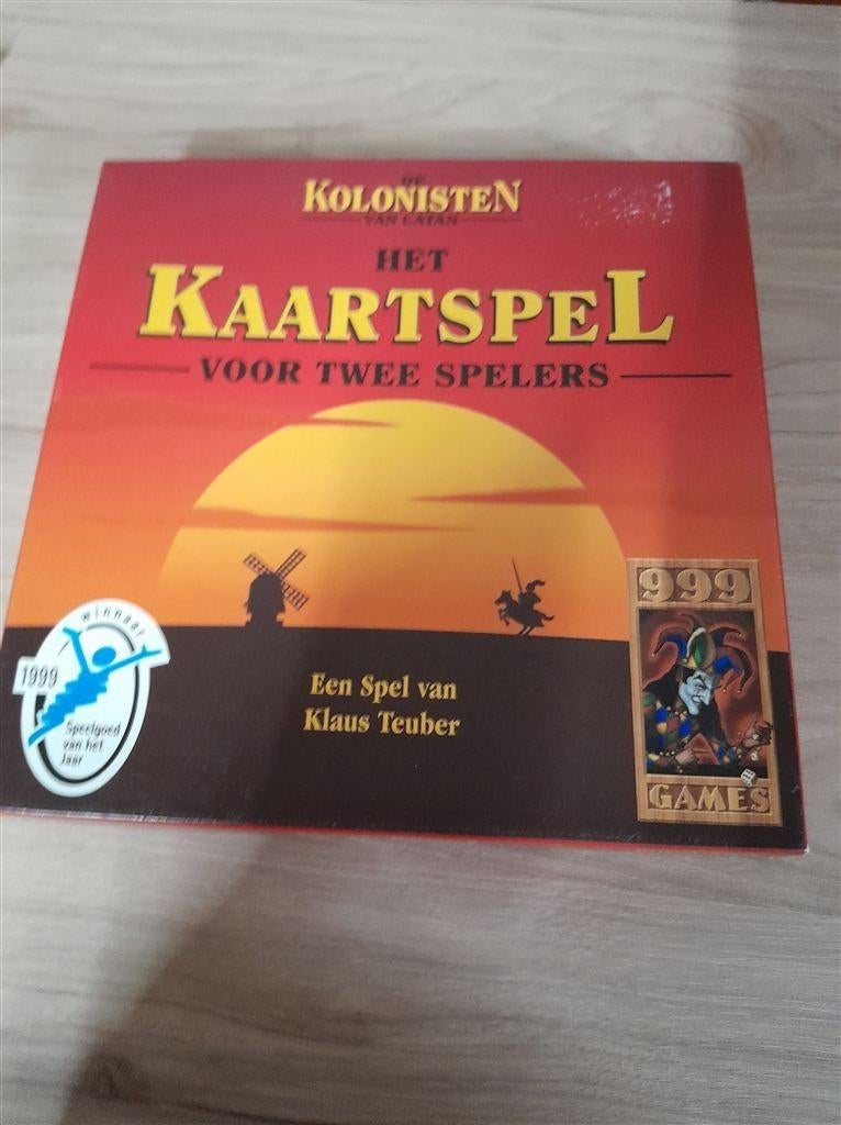 De kolonisten van catan het Kaartspel - 999 games - s4017, Hobby en Vrije tijd, Gezelschapsspellen | Bordspellen, Zo goed als nieuw