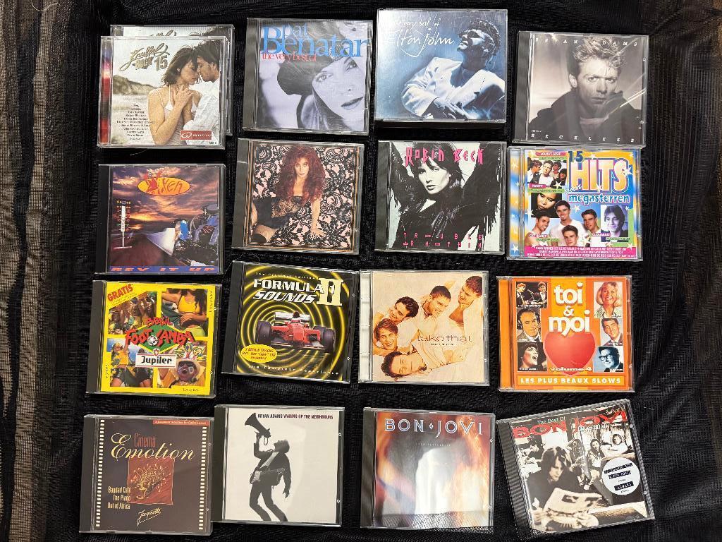 Grote cd‑collectie >100 stuks – €1 per cd – alle genres, Enlèvement ou Envoi