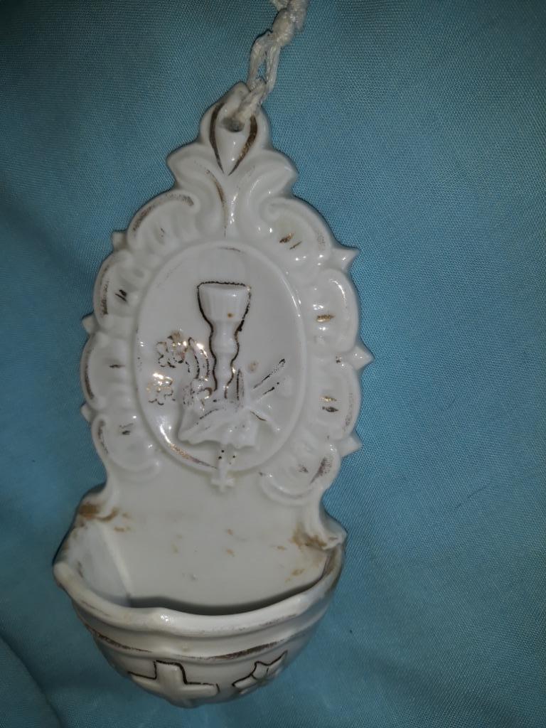 Bénitier porcelaine, Enlèvement ou Envoi