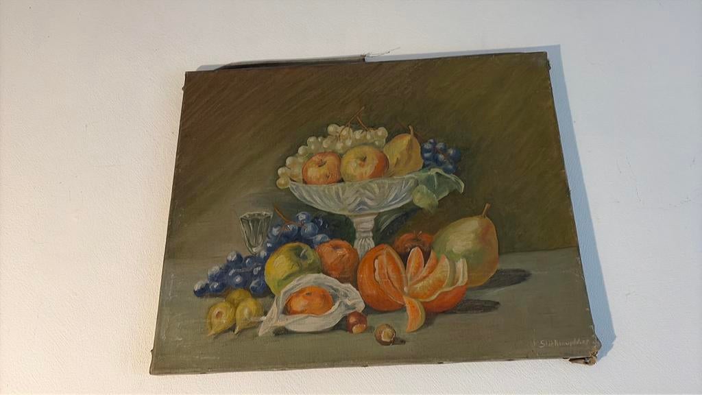 Fruitschaal, Ophalen