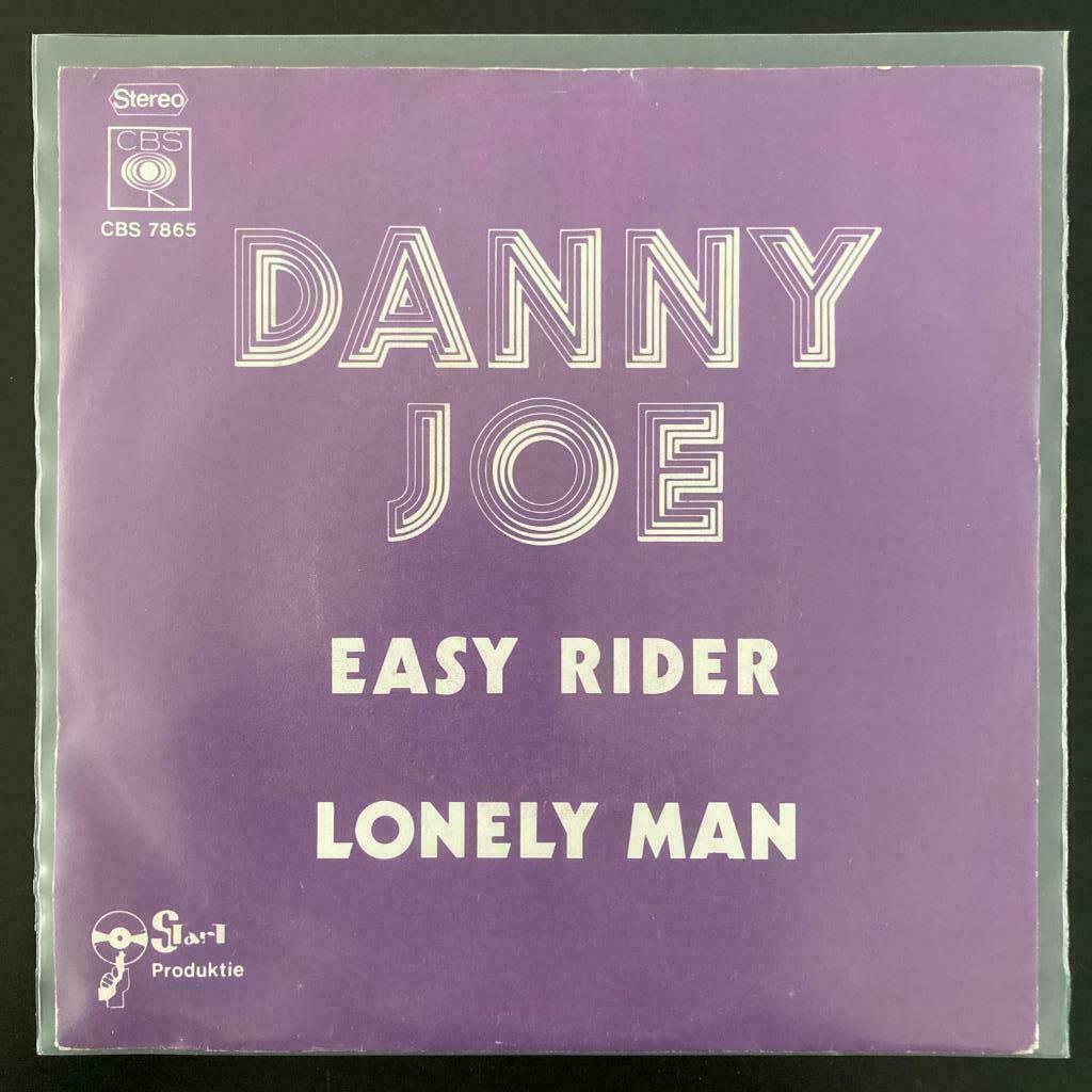 7" Danny Joe ‎– Easy Rider (CBS 1972) VG+, Envoi, Pop