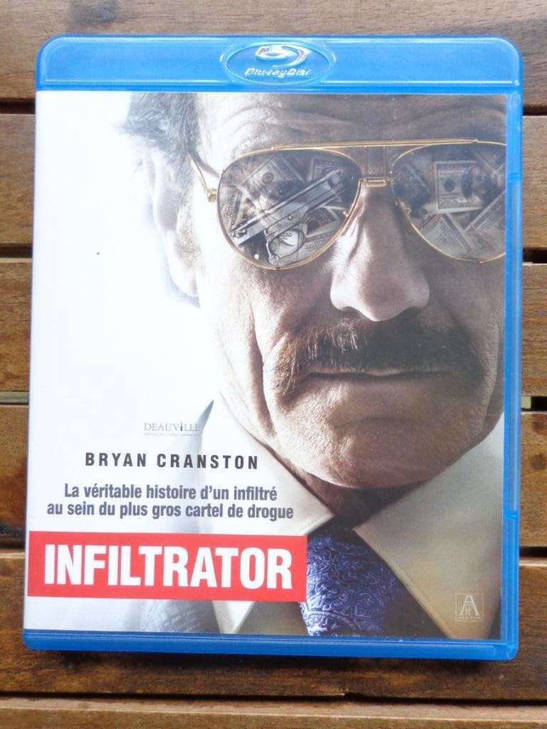 )))  Bluray Infiltrator  //  Bryan Cranston  (((, Ophalen of Verzenden, Zo goed als nieuw, Thrillers en Misdaad