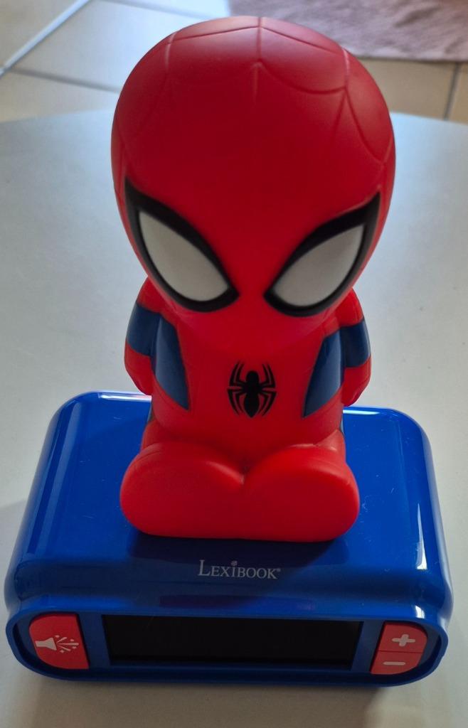 Spiderman wekker/nachtlampje ( Marvel), Kinderen en Baby's, Kinderkamer | Inrichting en Decoratie, Ophalen, Zo goed als nieuw