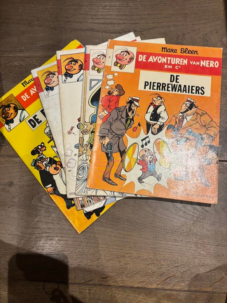 Nero stripverhalen Marc Sleen 6 stuks, Meerdere stripboeken, Ophalen of Verzenden, Gelezen, Marc Sleen