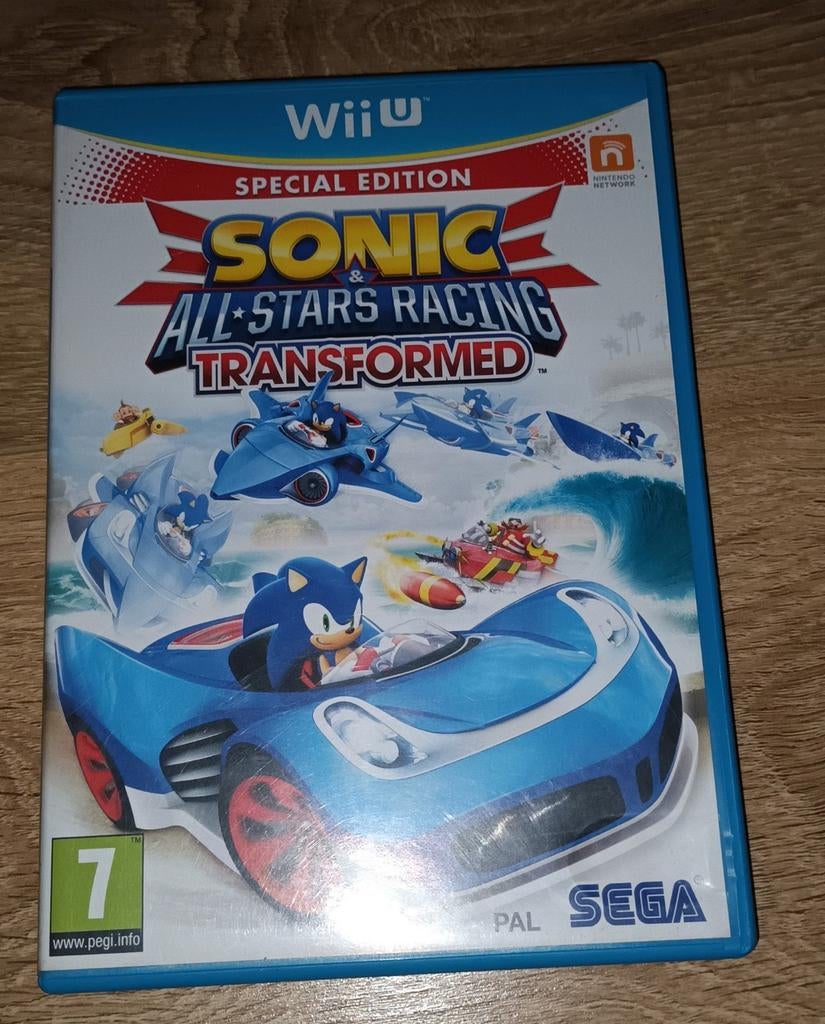 Jeu wii u Sonic all stars racing transformed, Consoles de jeu & Jeux vidéo, Jeux | Nintendo Wii U, Enlèvement ou Envoi, Comme neuf