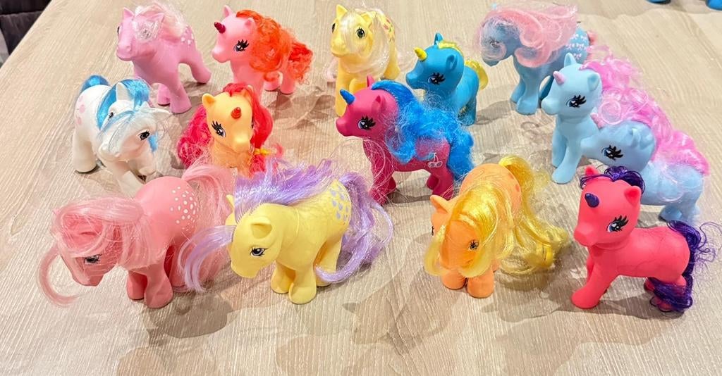 14 medium vintage my little pony popjes, Kinderen en Baby's, Ophalen