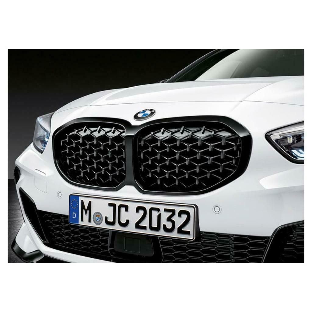 CALANDRE M-PERFORMANCE DIAMANT FULL NOIR BMW SERIE1F40 19-21, Autos : Divers, Tuning & Styling, Enlèvement ou Envoi