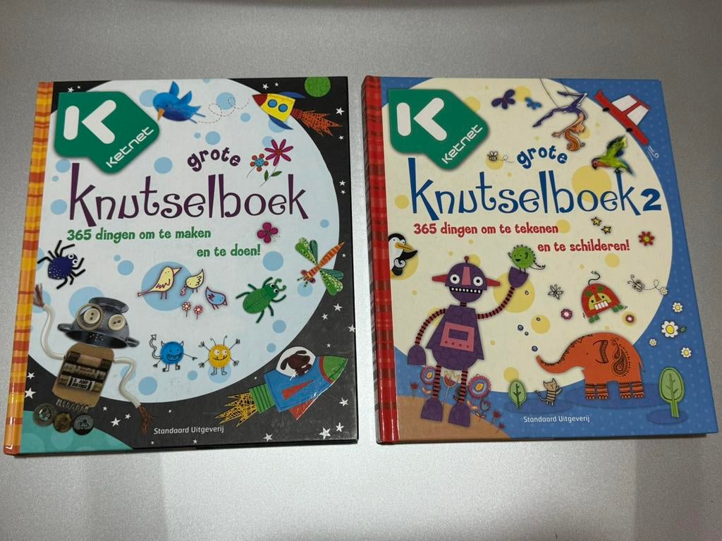 Het grote knutselboek van Ketnet 1 & 2, Boeken, Ophalen, Zo goed als nieuw