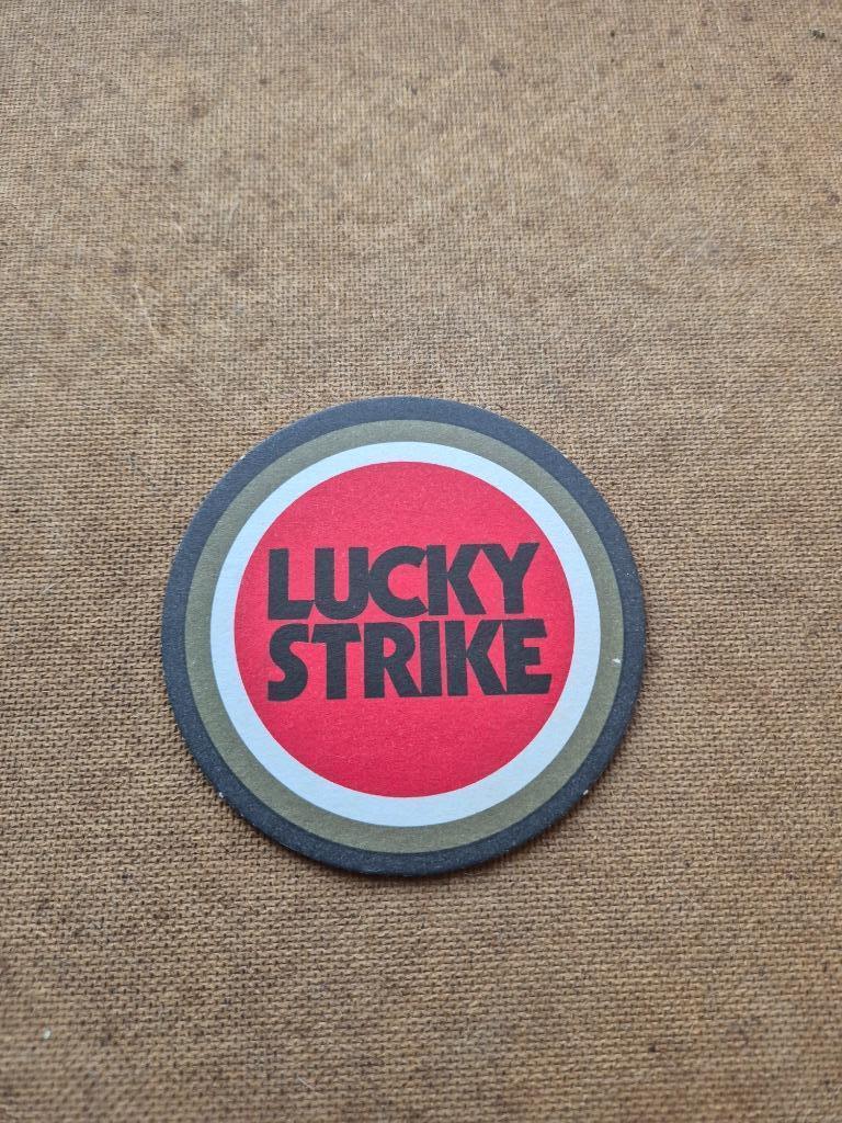 Sous bock Lucky Strike, Enlèvement ou Envoi, Utilisé, Sous-bock, Autres marques