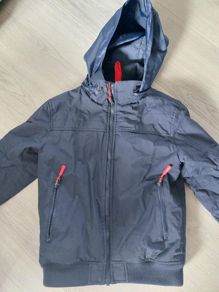 Winterjas kind maat 134, Ophalen, Gebruikt, JBC, Jongen