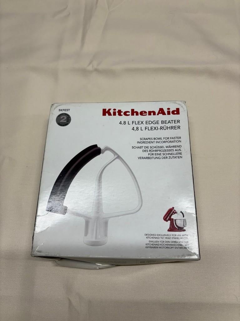KitchenAid Menghaak met flexibele kant - accessoire 5KFE5T, 4 liter of meer, Ophalen of Verzenden, Nieuw, Vaatwasserbestendig