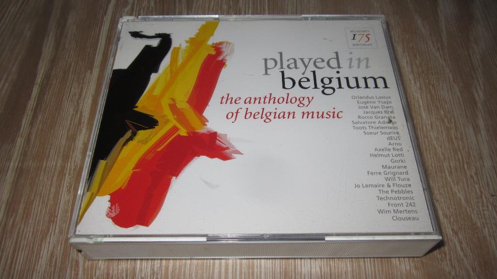PLAYED IN BELGIUM - The anthology of Belgian Music, Ophalen of Verzenden, Zo goed als nieuw, Rock en Metal
