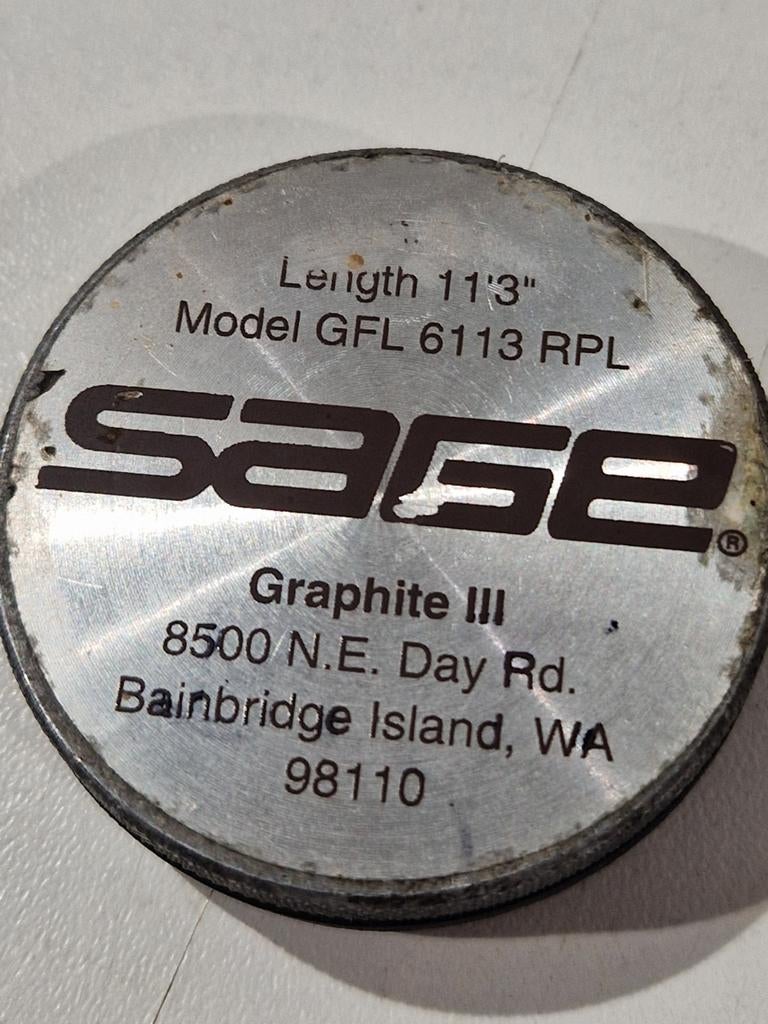 Sage graphite III GFL 6113 RPLB , BY Glyn Hopper handbuild, Enlèvement ou Envoi, Comme neuf