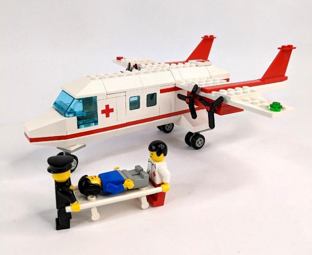 LEGO Classic Town Hospital 6356 Med-Star Rescue Plane, Enlèvement ou Envoi, Comme neuf, Ensemble complet, Lego