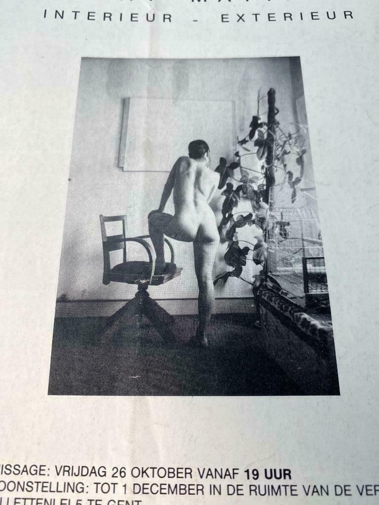 Brochure du catalogue Danny Matthys Vmhk, Enlèvement ou Envoi, Comme neuf, Peinture et dessin
