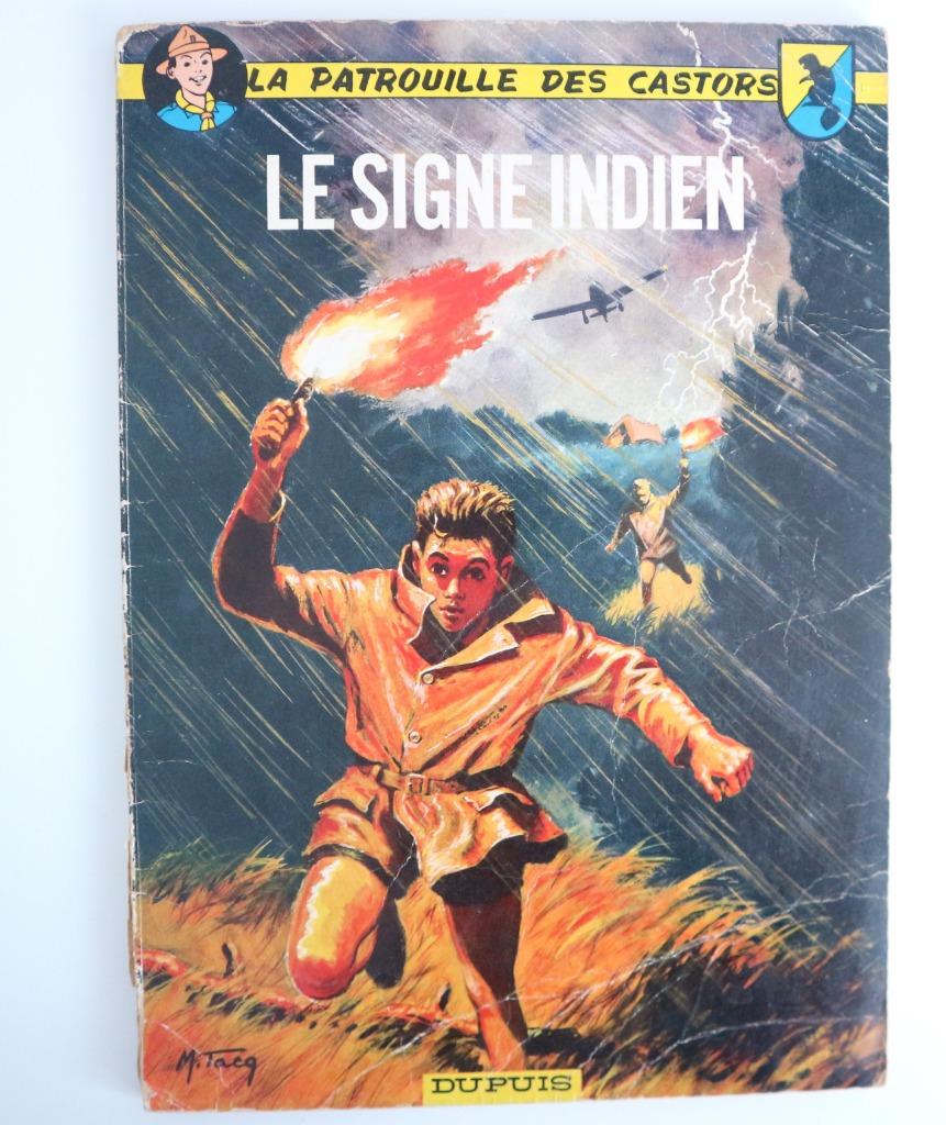La patrouille des castors 10 le signe indien RE 1966, Enlèvement ou Envoi