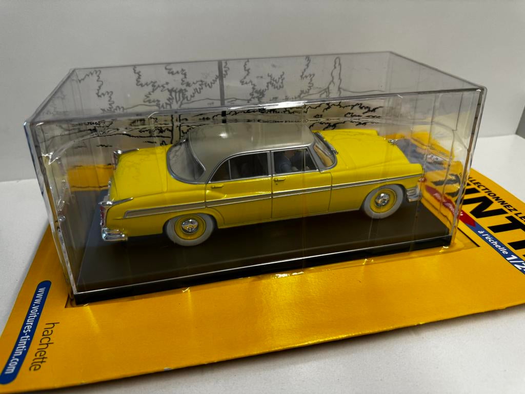 Kuifje auto 1:24  Chrysler ontvoerders zaak zonnebloem no39, Collections, Personnages de BD, Neuf, Tintin, Enlèvement ou Envoi
