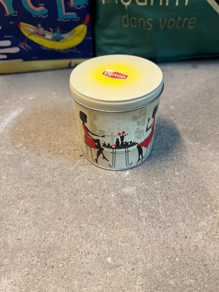 Boîte métallique Lipton, Enlèvement ou Envoi, Neuf, Autre, Autres marques