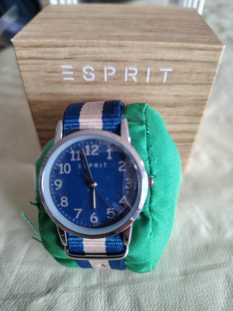 Dames horloge Esprit , blauwe wijzerplaat, Handtassen en Accessoires, Horloges | Dames, Ophalen of Verzenden, Nieuw, Esprit