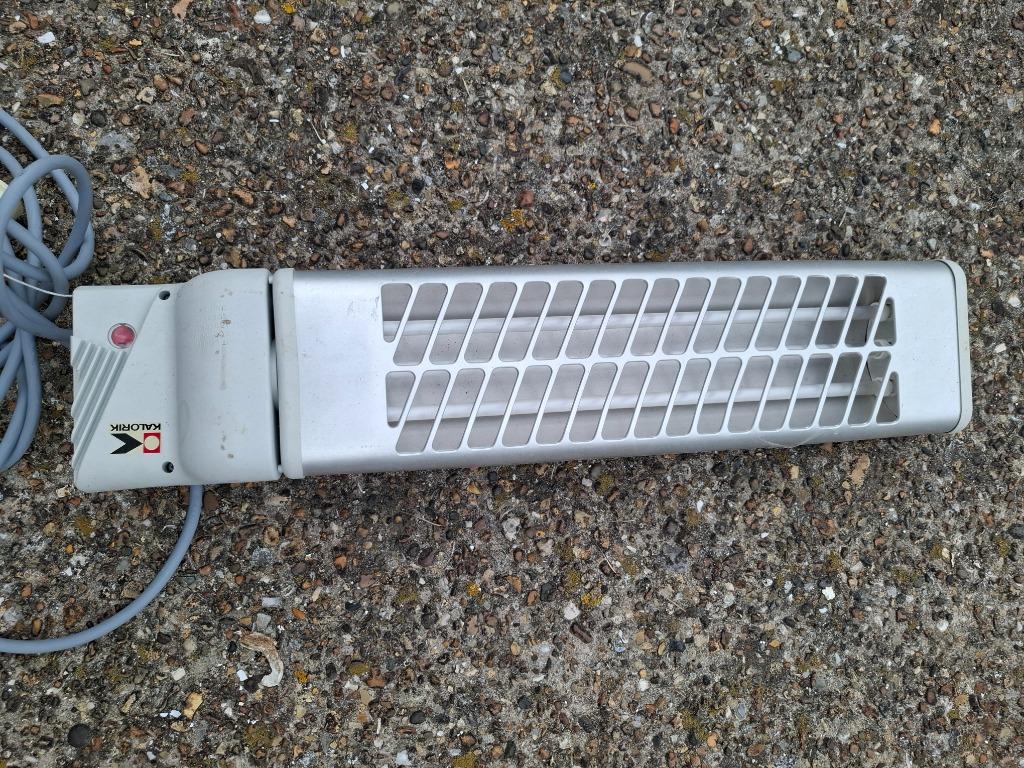 verwarmingstoestel electrisch, Bricolage & Construction, Chauffage & Radiateurs, Moins de 60 cm, Enlèvement, Utilisé, Autres types