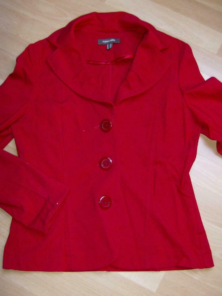 blazer rood merk marie méro - maat 38 - 1x gedragen duur in, Rouge, Taille 38/40 (M), Enlèvement ou Envoi, Marie Méro