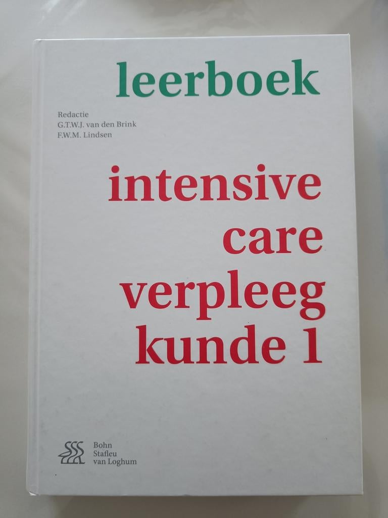 Leerboek Hardcover Intensive Care verpleegkunde deel 1, Boeken, Wetenschap, Ophalen of Verzenden
