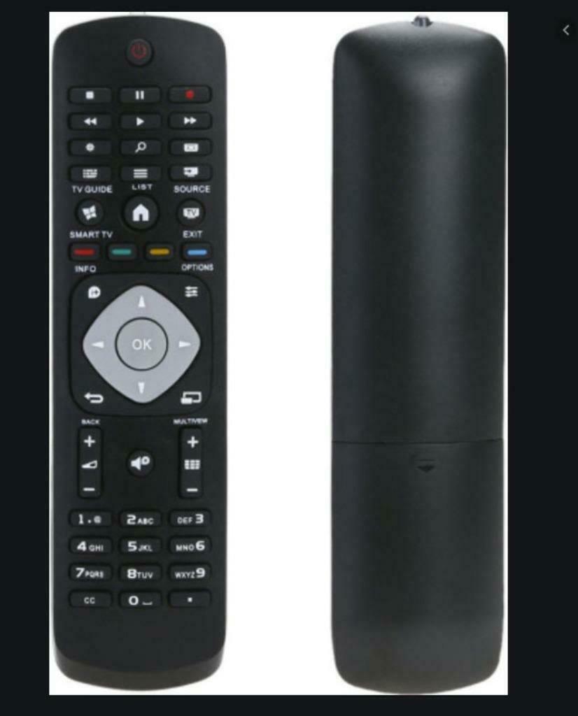 Philips afstandsbediening voor LCD EN LED smart tv, Ophalen of Verzenden, Nieuw, Origineel, Tv
