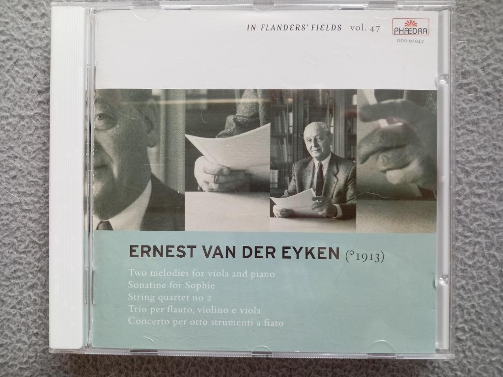 Ernest van der Eyken CD Phaedra, Ophalen of Verzenden, Modernisme tot heden, Zo goed als nieuw, Overige typen