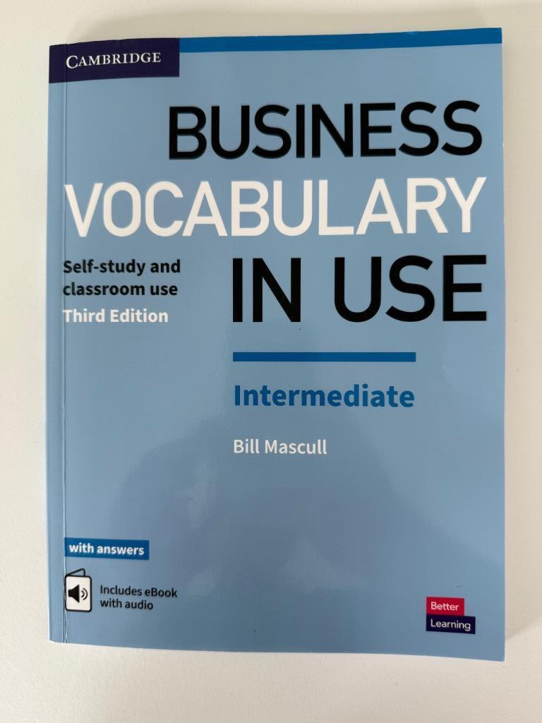 Boek Business Vocabulary in Use - Bill Mascull - ALS NIEUW!, Boeken, Ophalen of Verzenden, Zo goed als nieuw, Hogeschool, Cambridge