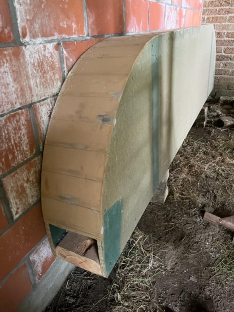 Metsboog garagepoort, Doe-het-zelf en Bouw, Ophalen, Gebruikt
