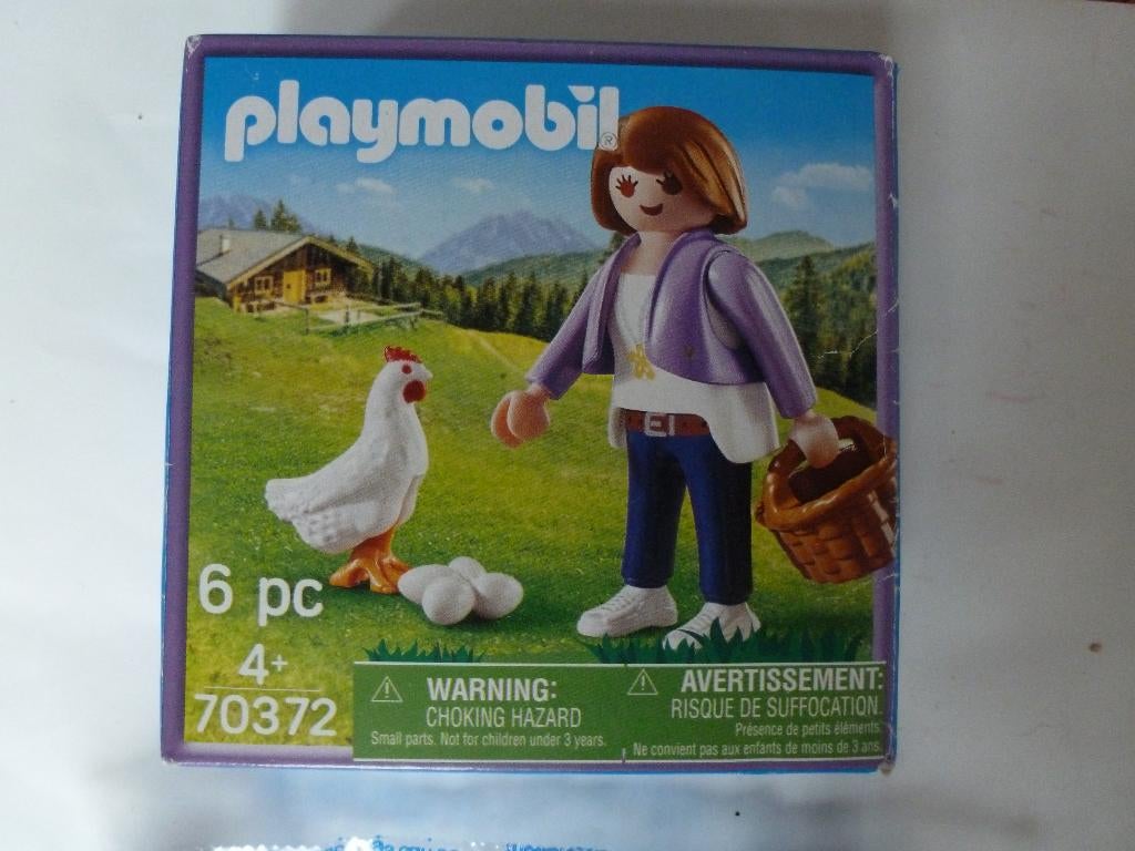 Playmobil vrouw met kip, ei Milka 70372, Kinderen en Baby's, Speelgoed | Playmobil, Ophalen of Verzenden, Nieuw, Complete set