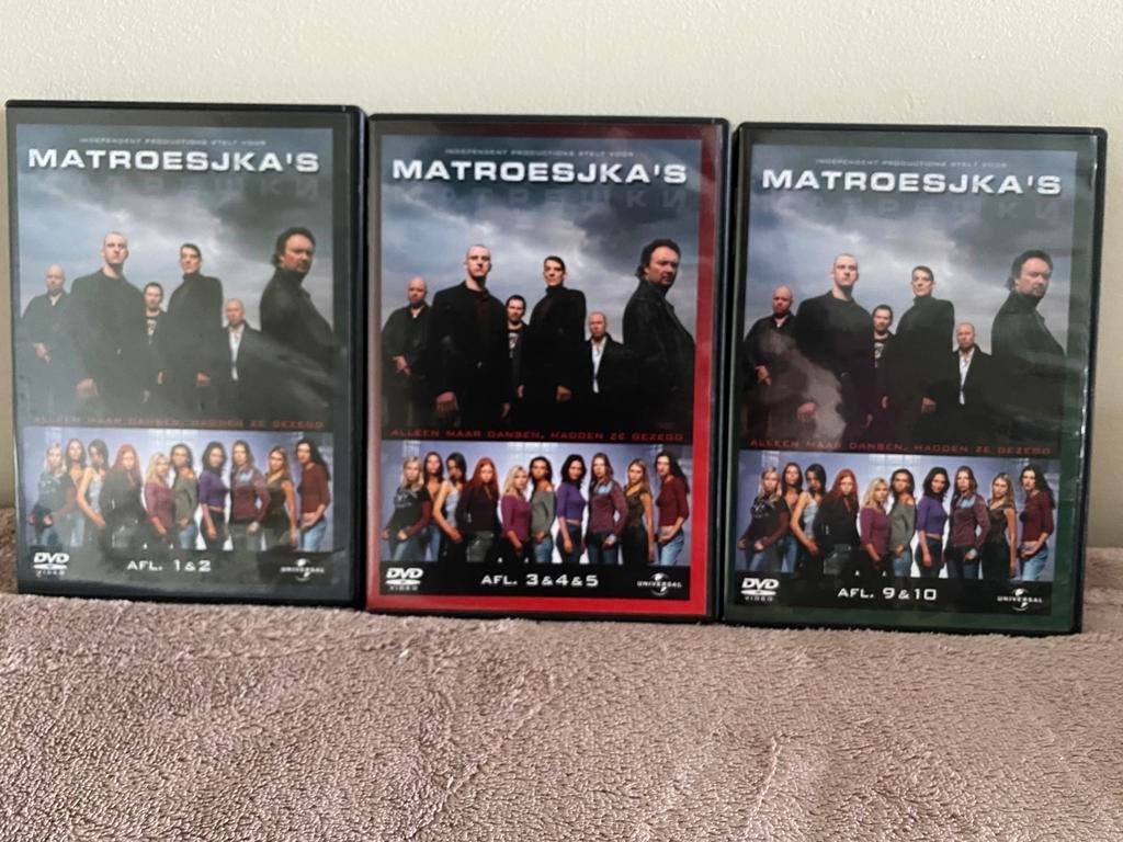 DVD collectie de matroesjka’s, Ophalen, Vanaf 16 jaar, Boxset, Zo goed als nieuw