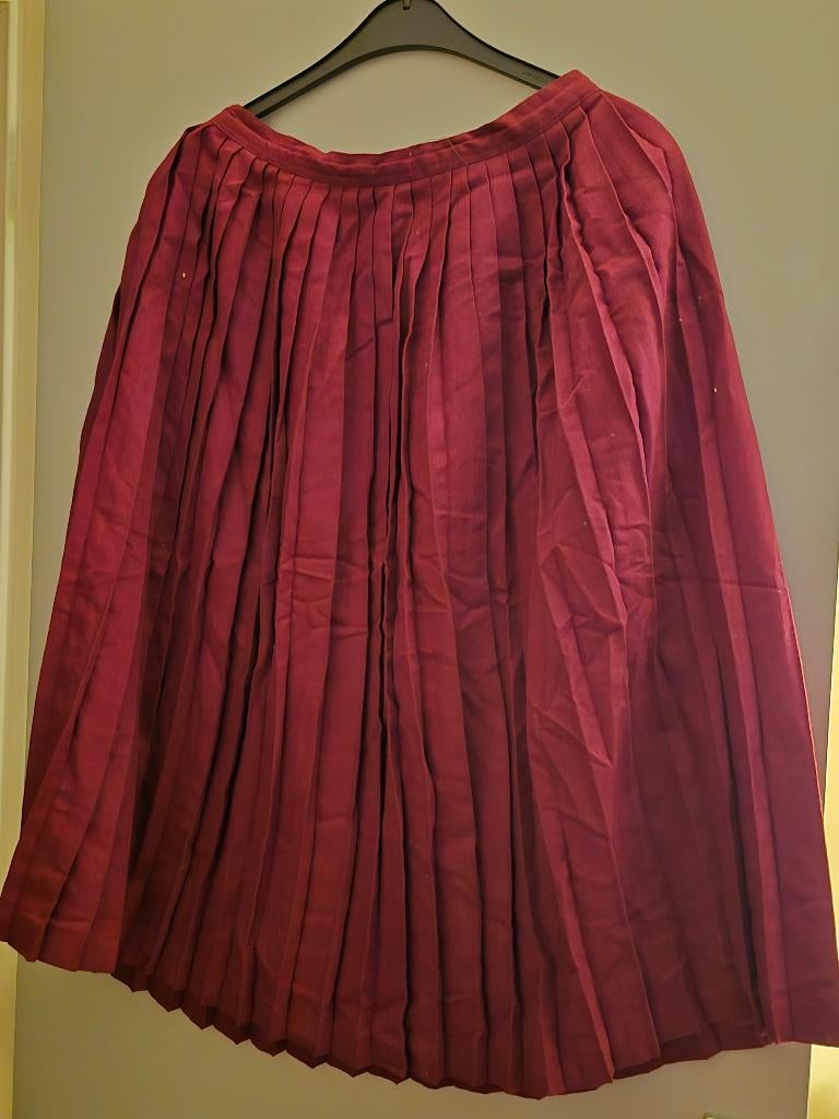 jupe franco alani rouge taille 40 femme, Rouge, Taille 38/40 (M), Enlèvement ou Envoi, Comme neuf