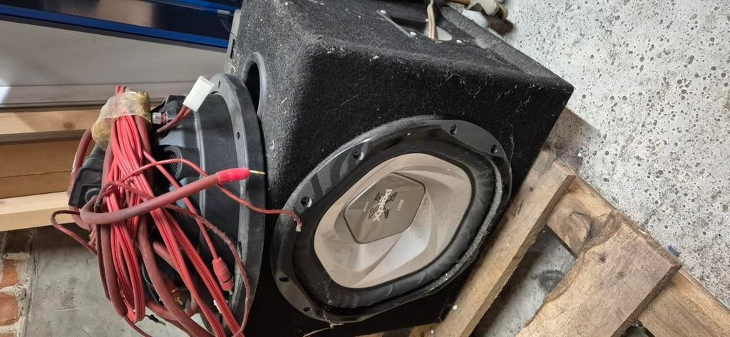 Subwoofer pioneer, Autos : Divers, Haut-parleurs voiture, Enlèvement, Utilisé