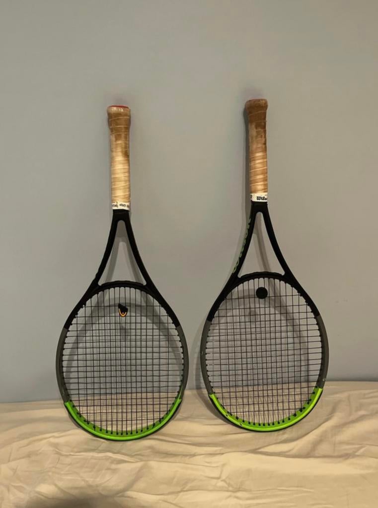 Wilson blade v7 100Ul, Sport en Fitness, Ophalen of Verzenden, Zo goed als nieuw, Racket, Wilson