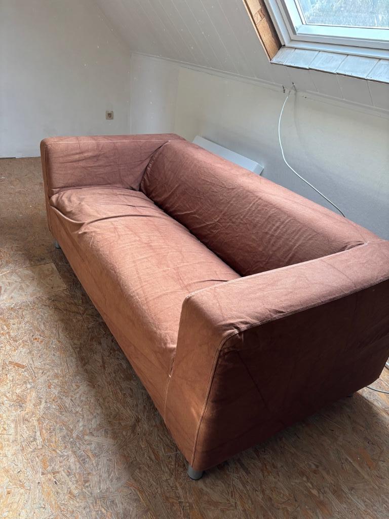 Canapé IKEA KLIPPAN 2 places, Maison & Meubles, 75 à 100 cm, Simple efficace, Enlèvement, Utilisé