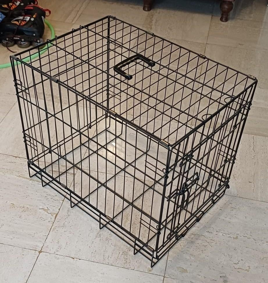hondenbench transportbox hond, Ophalen, Gebruikt