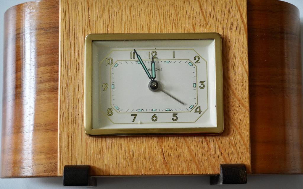 Pendule historique art déco "Les Pays Bas 1870"  collection, Antiquités & Art, Antiquités | Horloges, Enlèvement ou Envoi