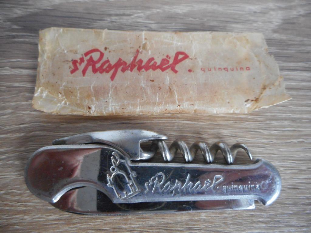 Nieuw reclamemes voor aperitief „St Raphael” (jaren 60), Verzamelen, Ophalen of Verzenden, Nieuw, Verpakking