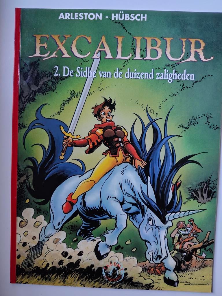 Excalibur - de Sidhe van de duizend zaligheden, Boeken, Ophalen of Verzenden, Gelezen