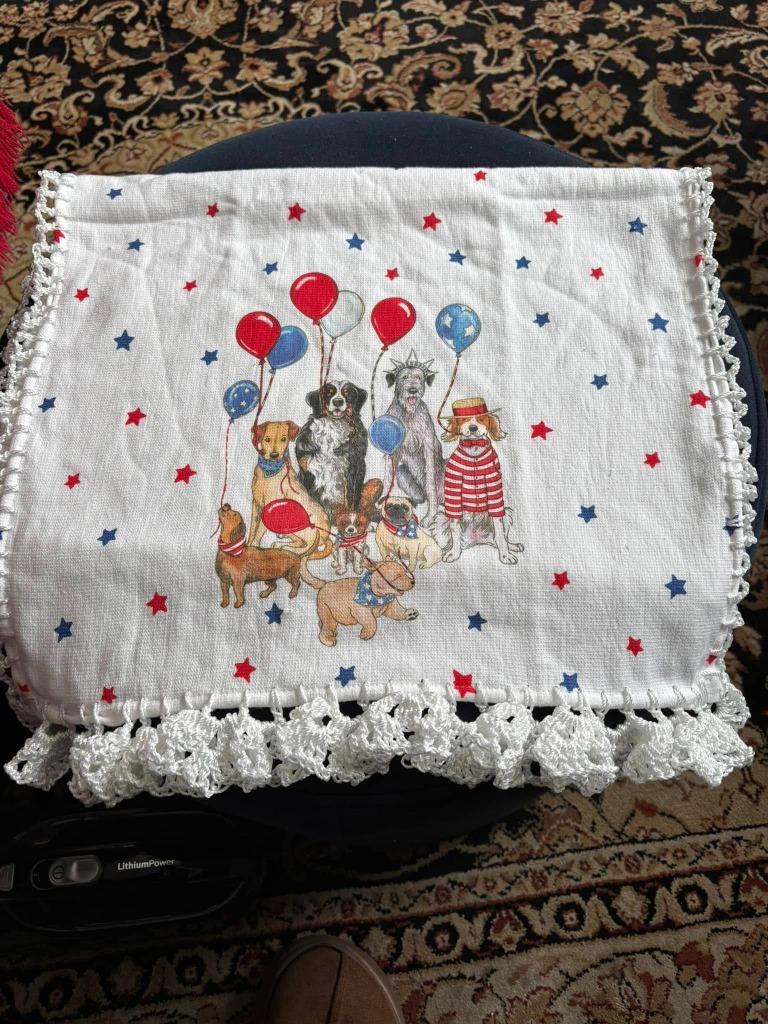 Witte Gehaakte doek, Hobby en Vrije tijd, Ophalen of Verzenden, Nieuw
