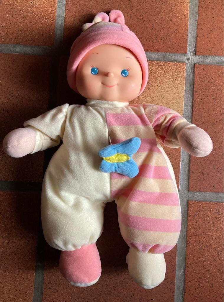 Zachte baby pop met slaap muziekje in., Ophalen of Verzenden, Zo goed als nieuw, Babypop